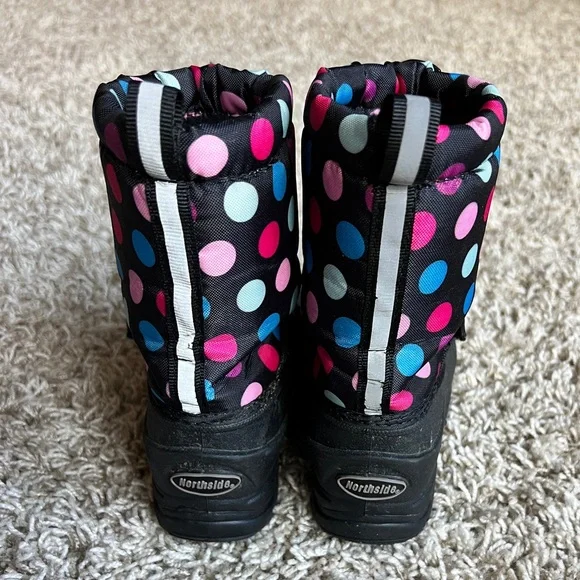 Polka Dot Winter Boots - Picture 4 of 4